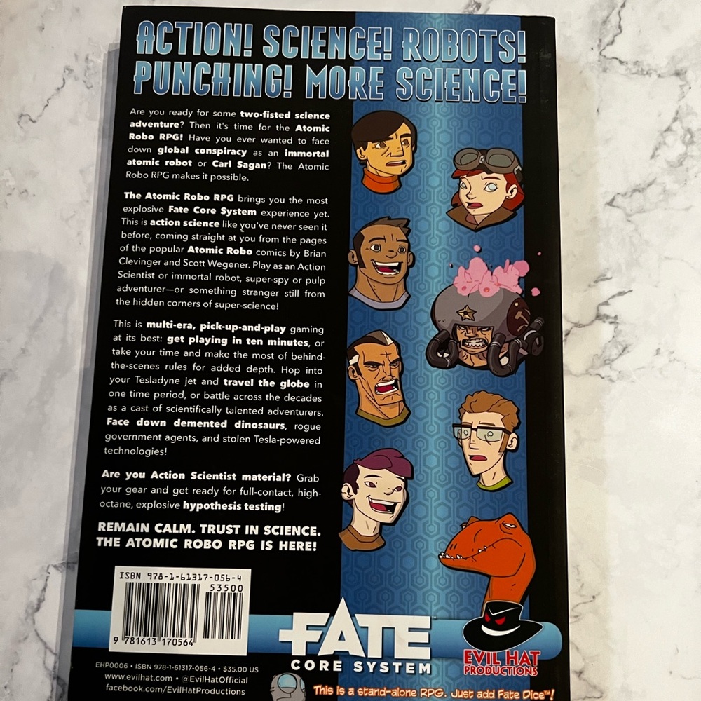 Atomic Robo: The RolePlaying Game - Picture 2 of 3